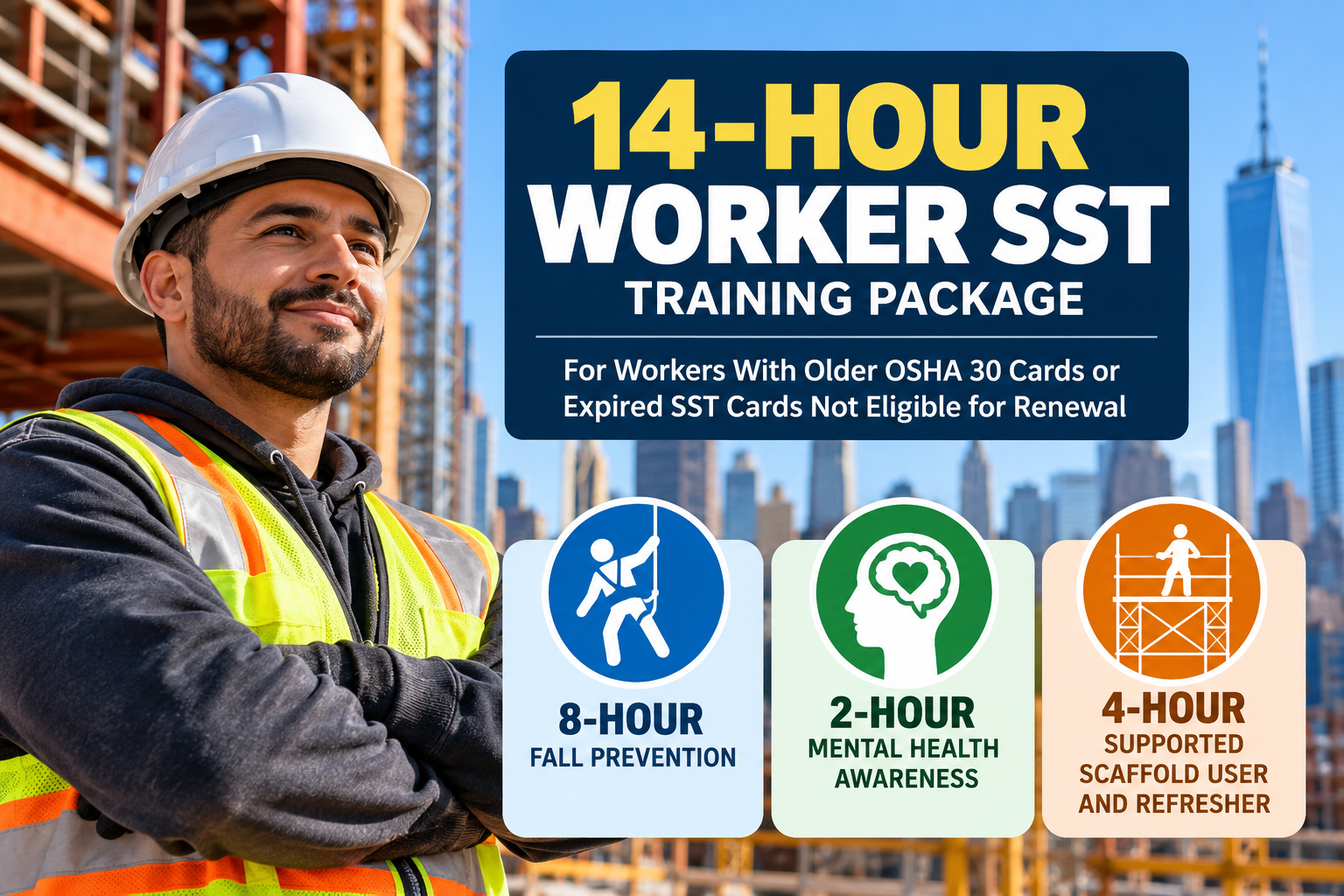 14-Hour Worker SST Training Package – NYC SST Card