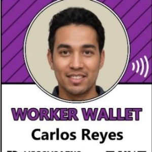 WORKER WALLET CARD